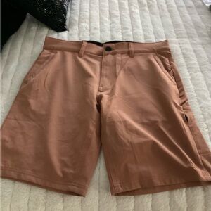 Hurley Men's Water Repellant Stretch Trek Hybrid Short Size 30 Orange
